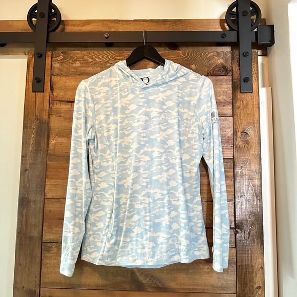 Anderson Ord cloud print shell NWOT - Picture 1 of 5